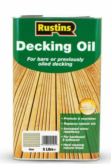 Rustins Decking Oil - 5 litres